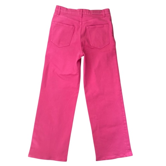 Rails The Getty High Rise Wide Leg Jeans in Hibiscus Pink Revolve Style - Picture 4 of 11